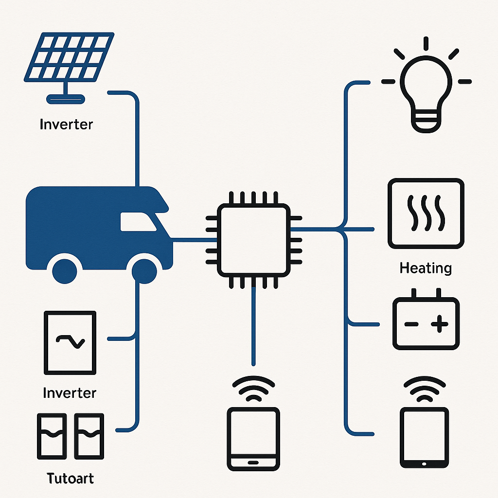 Systemübersicht Campersteuerung